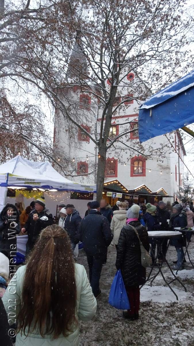 Viel los bei der Schlossweihnacht